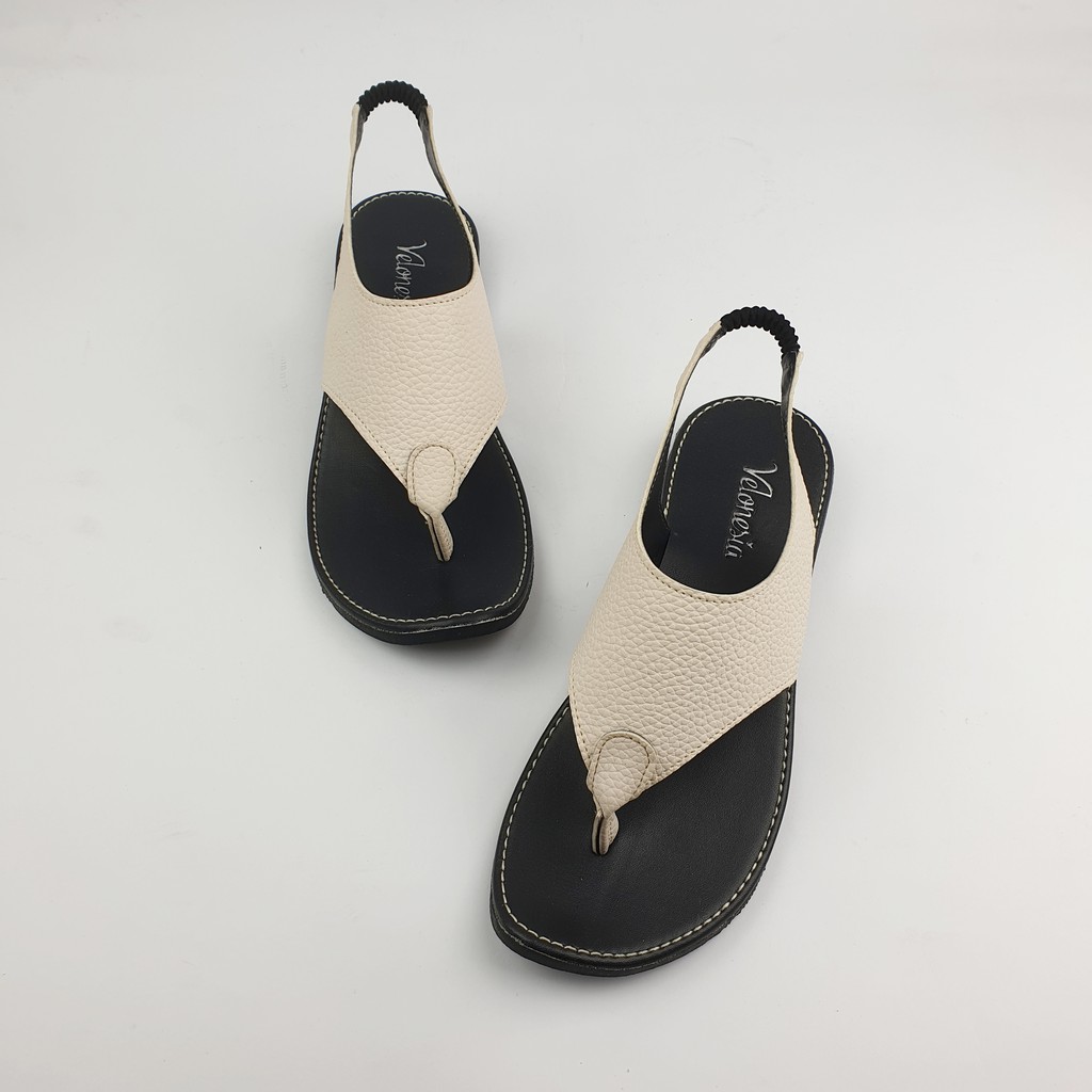 Sandal Papirut Tali Velonesia Bisa COD Sandal Wanita Papirut Talincang Jepit EDTJ001 - Frida-6