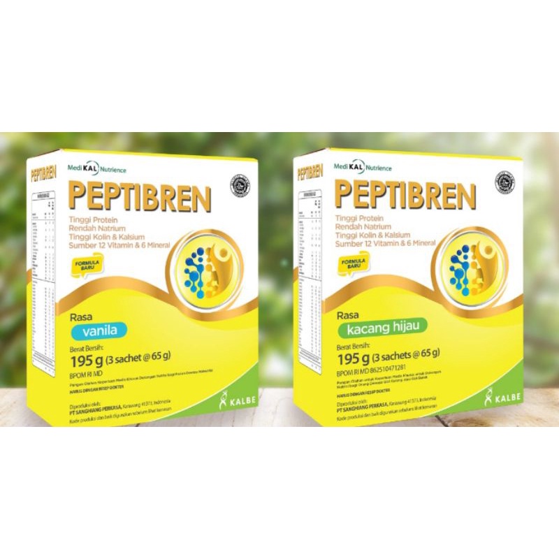 

Peptibren (Vanila/Kacang Hijau)