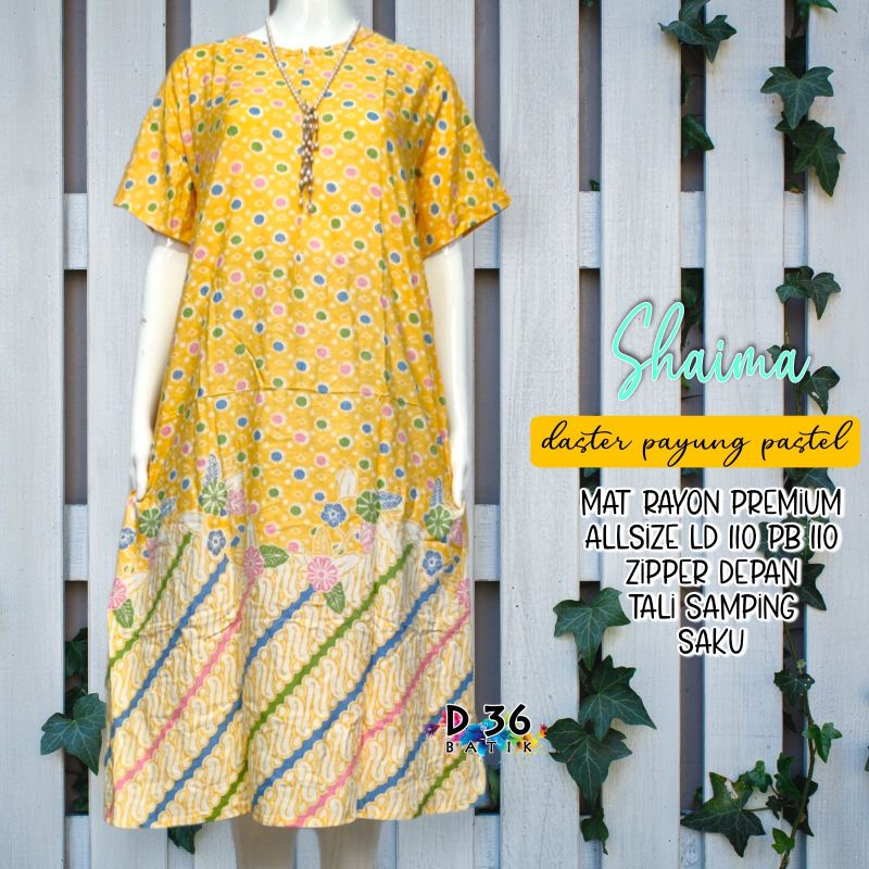 Alesha Daster Cantik Terbaru – Home Dress Kekinian dari Bahan Rayon Premium yang Super Adem & Nyaman