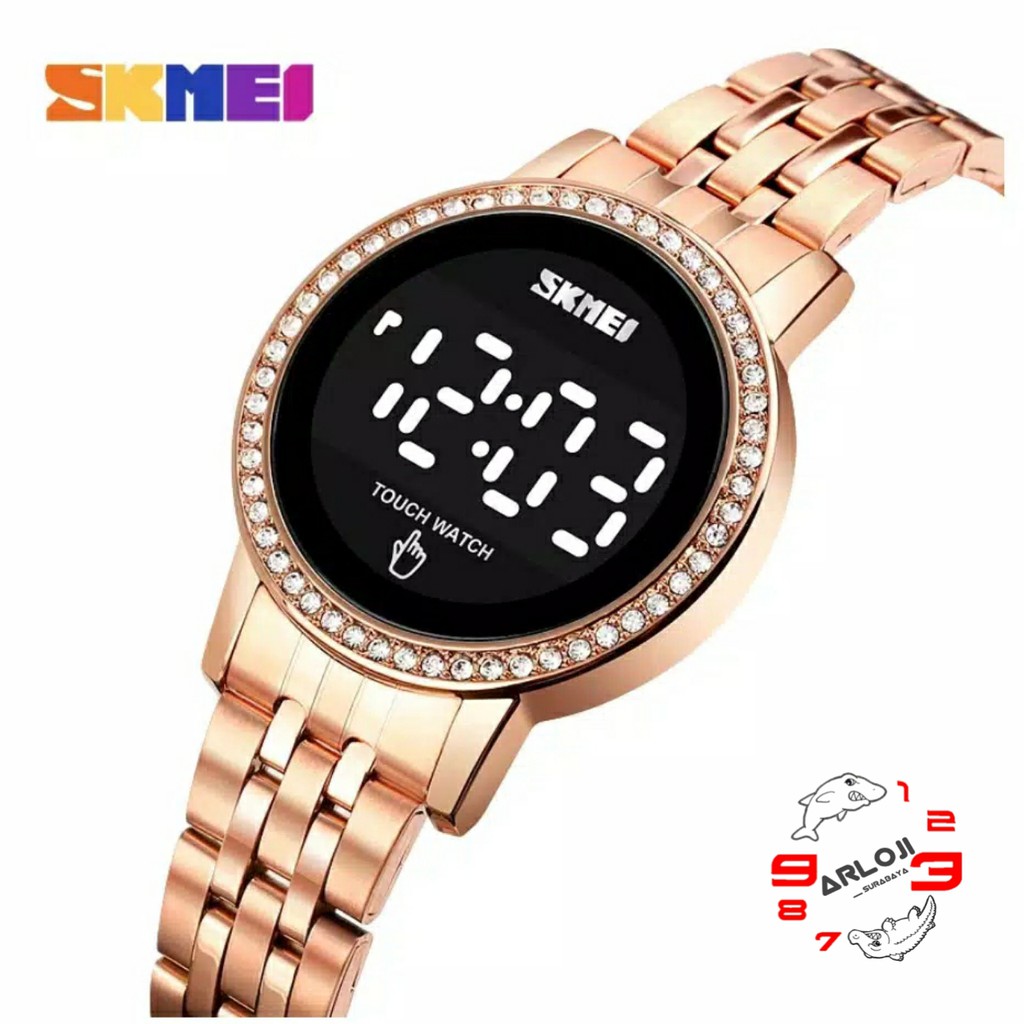 arloji_surabaya • Jam Tangan Wanita Skmei 1669 Original Digital Touch Watch