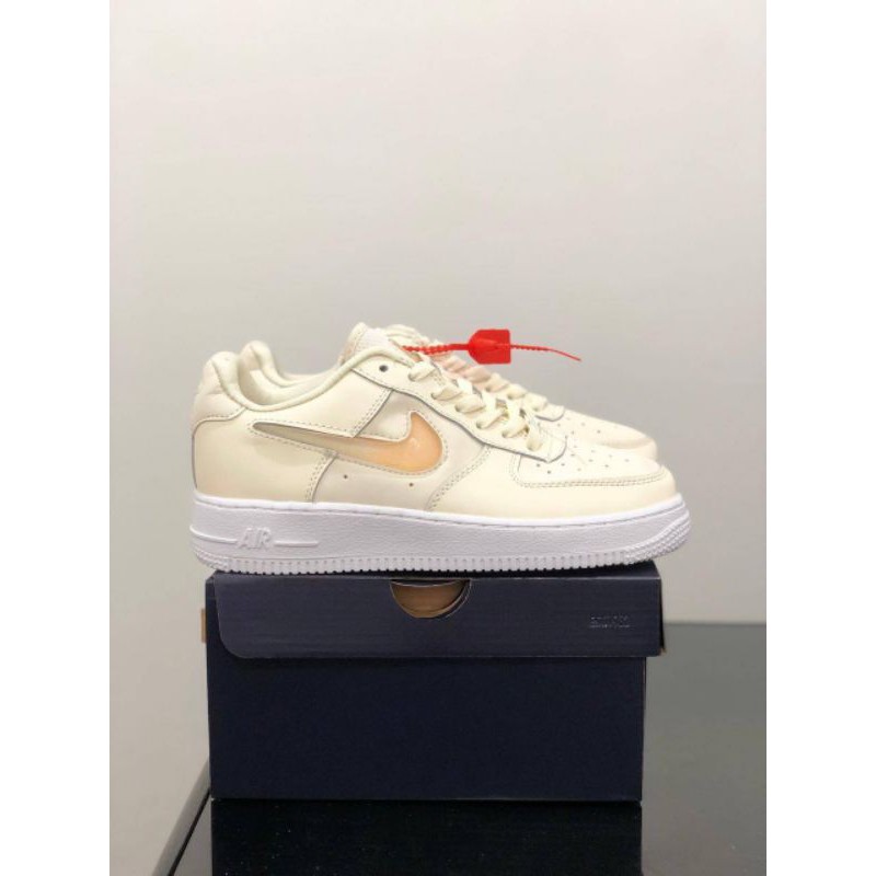 Promo Nike air force 1 Jelly puff cream/freeongkir