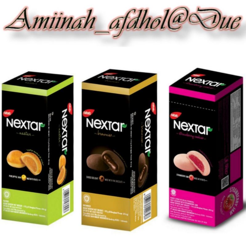 

Nextar Cookies [ 8pcs x 14gr ]