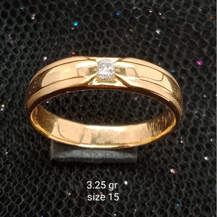 Cincin Emas 17K - 3.25 gr Kadar 750 - 1384