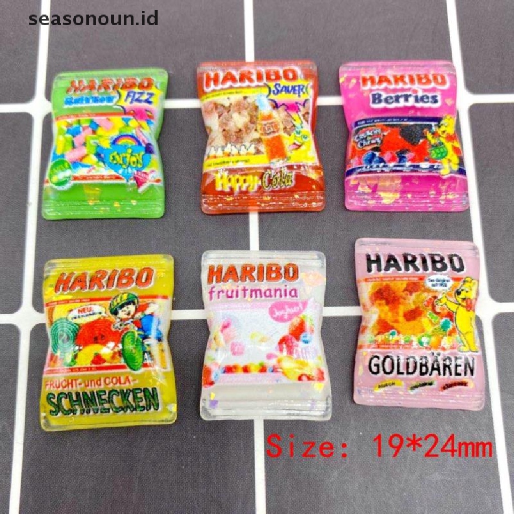 (seasonoun) 10pcs Miniatur Keripik Kentang Skala 1: 12 Bahan Resin Untuk Rumah Boneka