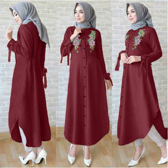 HCL BAJU MUSLIM BETRIA / TUNIK MUSLIM WANITA