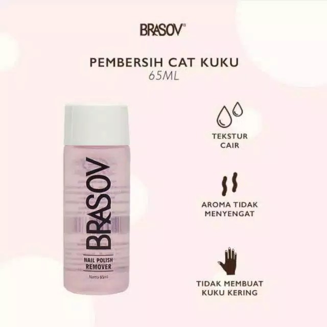 BRASOV Nail Remover / Aceton - Aseton 65ml