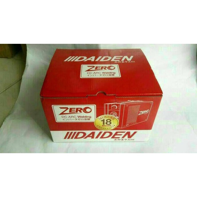 Mesin Las Listrik Daiden Zero 120A 450-900Watt