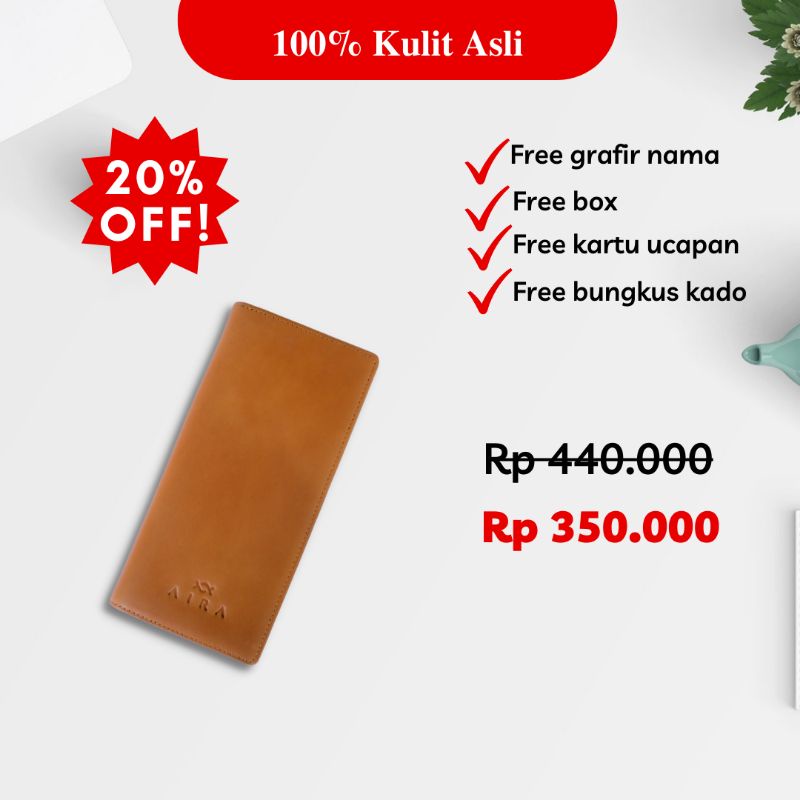 AIRA | Dompet Kulit Asli - Rara Wallet | Dompet Kartu