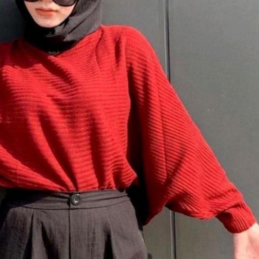 ♕ LASPERAL BATWING RAJUT / Atasan Baju Premium / Original Product / HOME INDUSTRY ➣