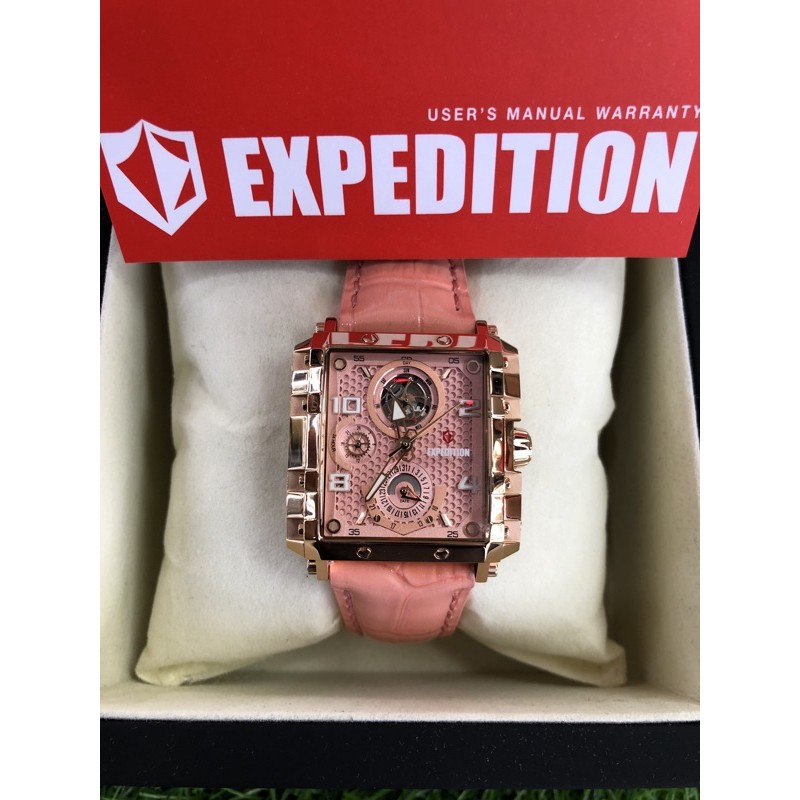expedition e6757b pink rosegold wanita