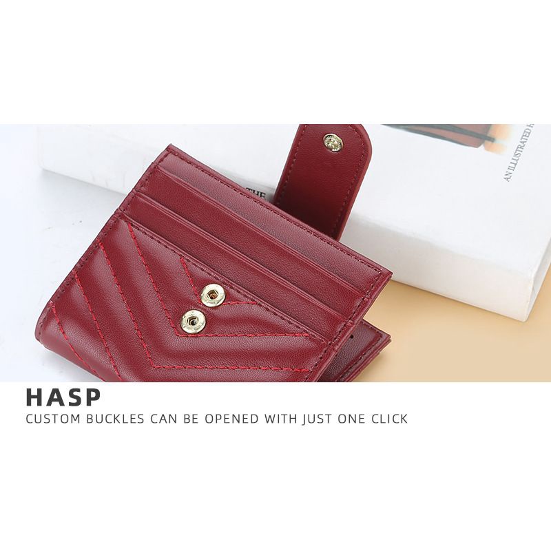 BOISEEN N1889 Dompet Kartu Wanita Bahan Kulit PU Leather Premium WATCHKITE WKOS