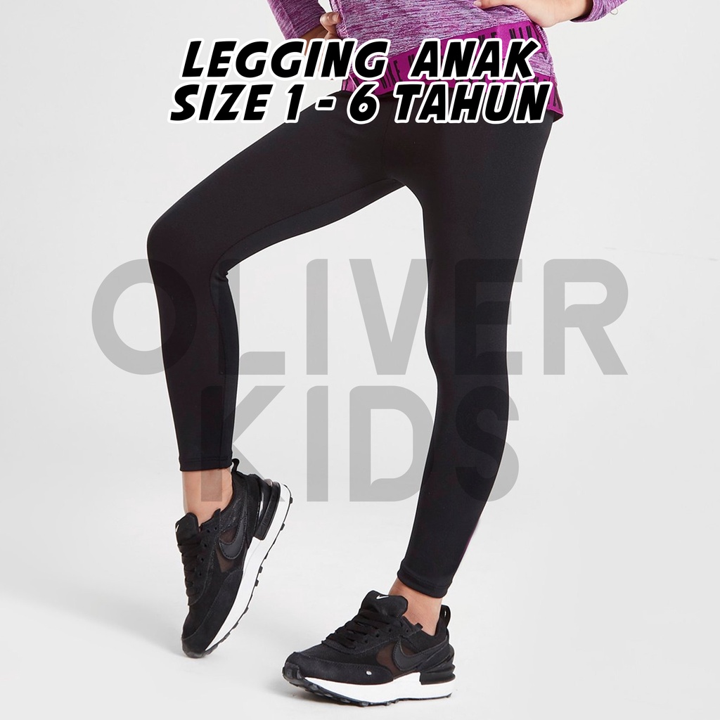 11 - 11 SALE Oliver Kids Celana Legging anak 1-6 Tahun balita Legging Katun Rayon Spandex Celana Anak Perempuan Original