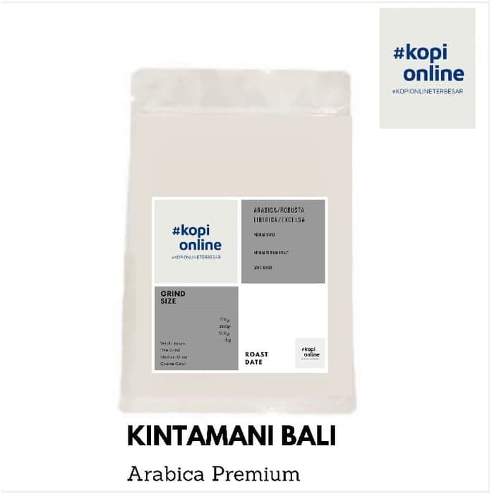 

Kintamani Bali Premium 500gr/Kopi/Coffee - biji