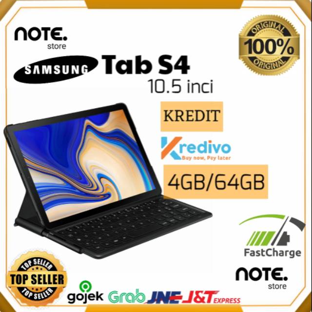 Samsung Tab S4 4/64GB Terbaru/ Samsung Tab S4 4/64GB/ Original/ Garansi Resmi