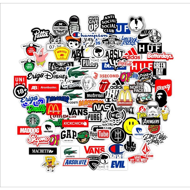 

Stiker brand graftac distro pembelian random atau acak tidak bisa pilih