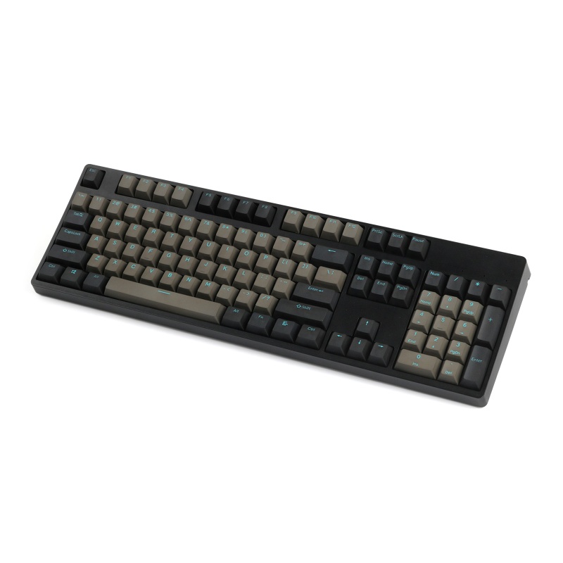 Btsg Dolch for Sky PBT Keycap Set Duawarna Injeksi Font Biru87 104 108 Hitam Abu Cherry Profil Keyboard Mekanik