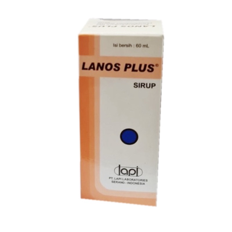 Lanos plus sirup 60 ml ( melegakan hidung tersumbat anak )