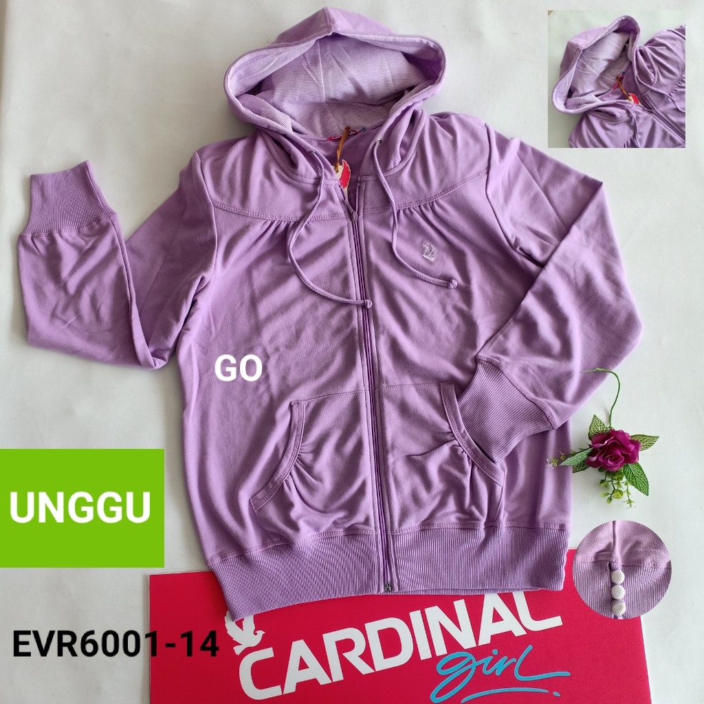 gof CARDINAL SWEATER GIRL 162 Pakaian Wanita Outerwear Jaket Cewek Sweater Katun Cardinal Original