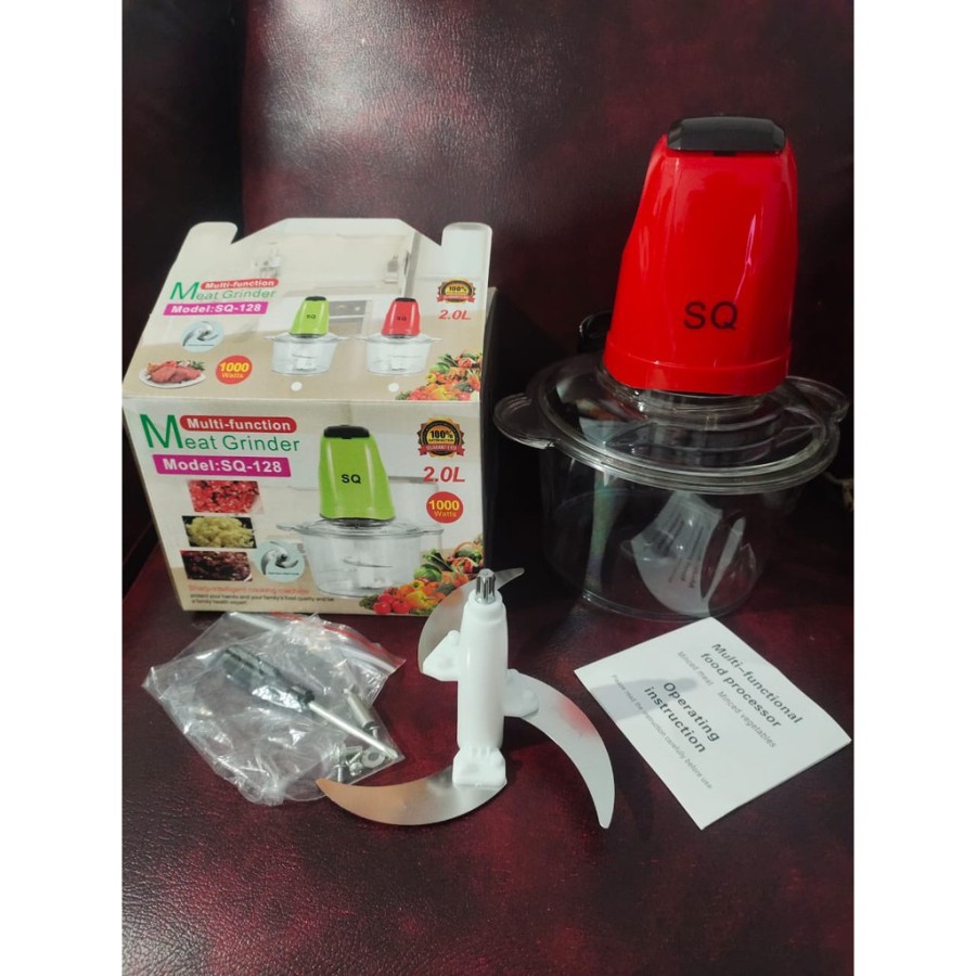 BLENDER DAGING BUAH MEAT GRINDER SQ 128 PENGGILING DAGING MULTIFUNGSI