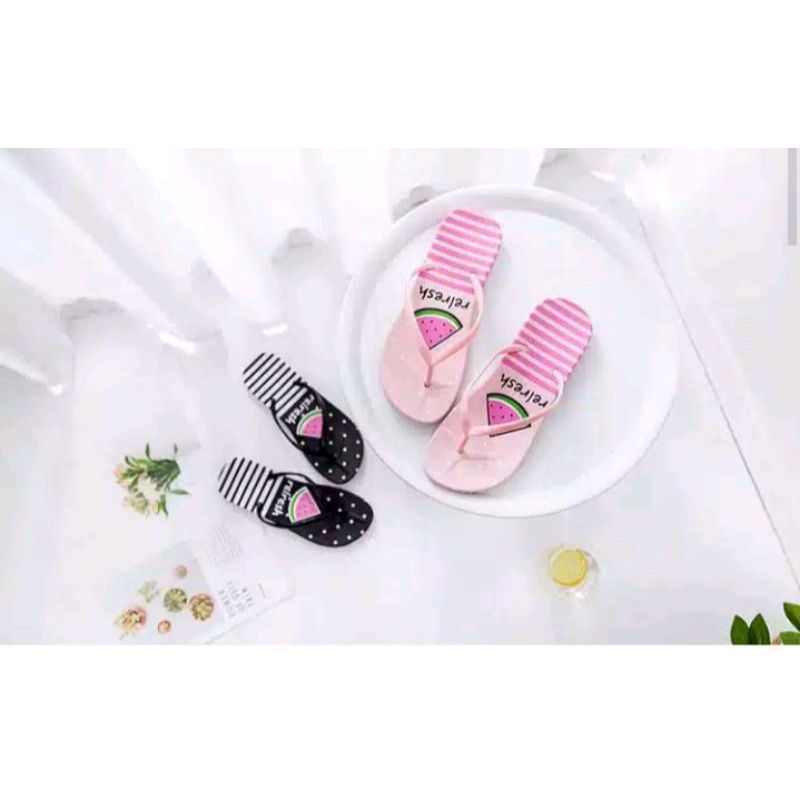 SANDAL JEPIT WANITA WAATER MELON RM77