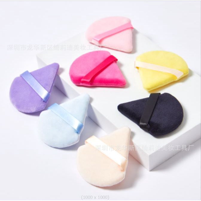 BV.ID SP443 SPON MAKE UP SEGITIGA SPONS BEDAK MAKEUP PUFF TOOLS LEMBUT (PIZZA PUFF) COD