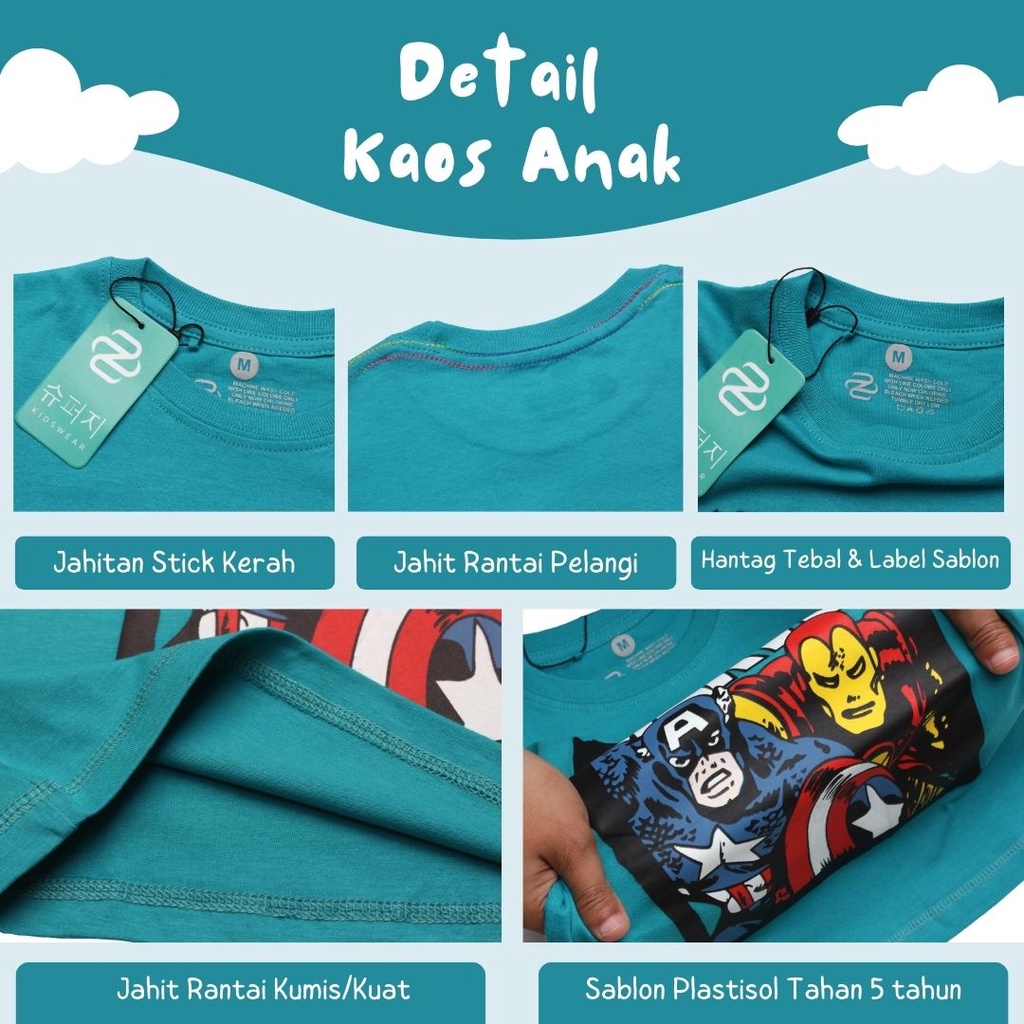 Kaos Anak Distro Cowok Jeep Animals Merah Bata RGKIDS Grosir Baju Anak Lakilaki threepoint