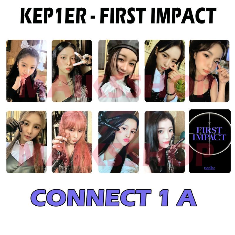 Kep1er First Impact Photocard Kpop