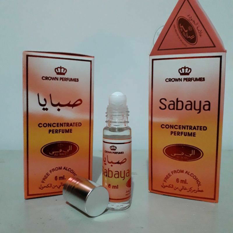 SABAYA Parfum ALYAFI Kemasan 6ml Minyak Wangi Roll On Non Alkohol