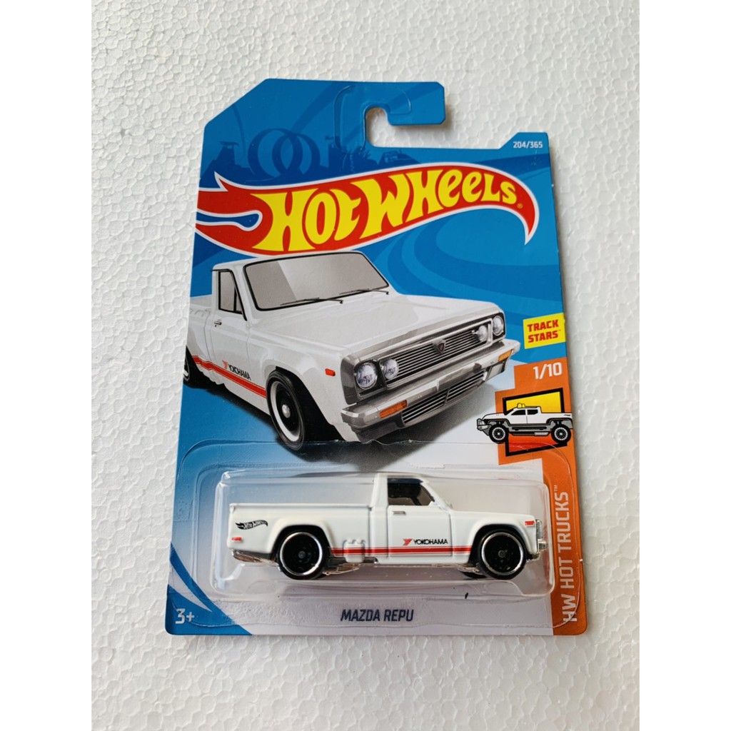 HOT WHEELS HOTWHEELS MAZDA REPU PICKUP PUTIH YOKOHAMA HW HOT TRUCKS DIECAST MOBIL LANGKA MURAH TRACK
