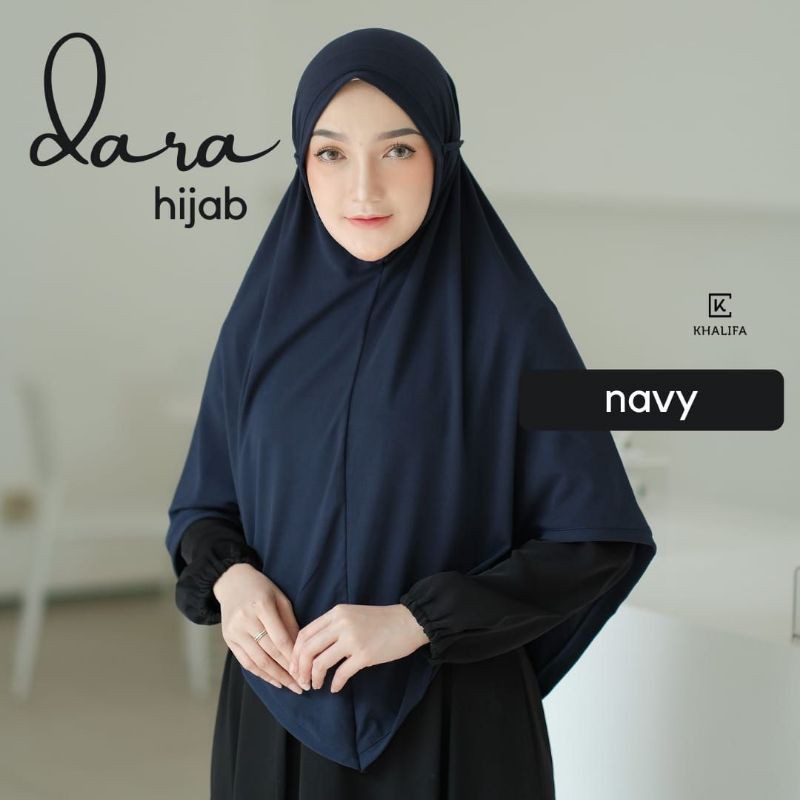dara hijab navy