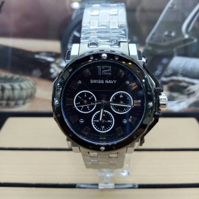 Jam tangan Wanita SWISS NAVY SN-8939L ORI (HITAM)