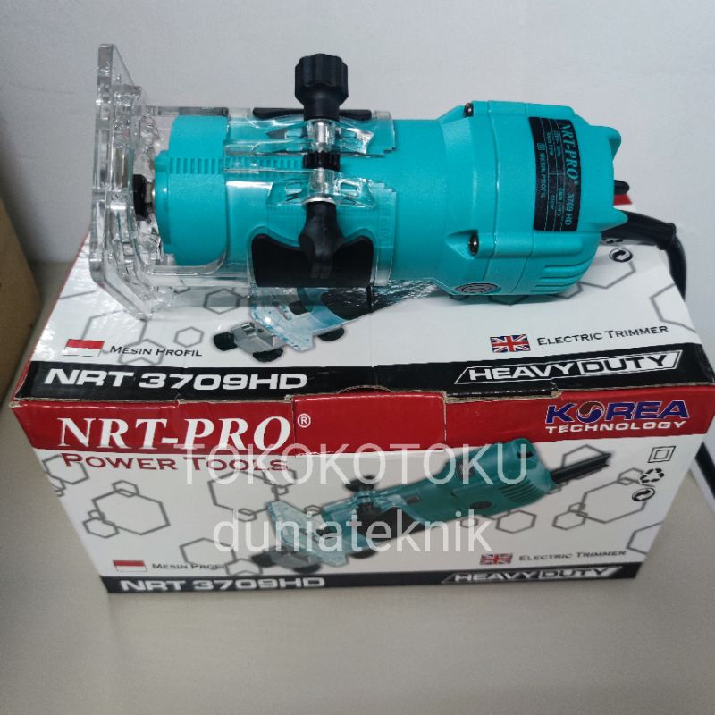 NRT-PRO Mesin Profil Kayu Wood Trimmer Router NRT-PRO 3709 HD