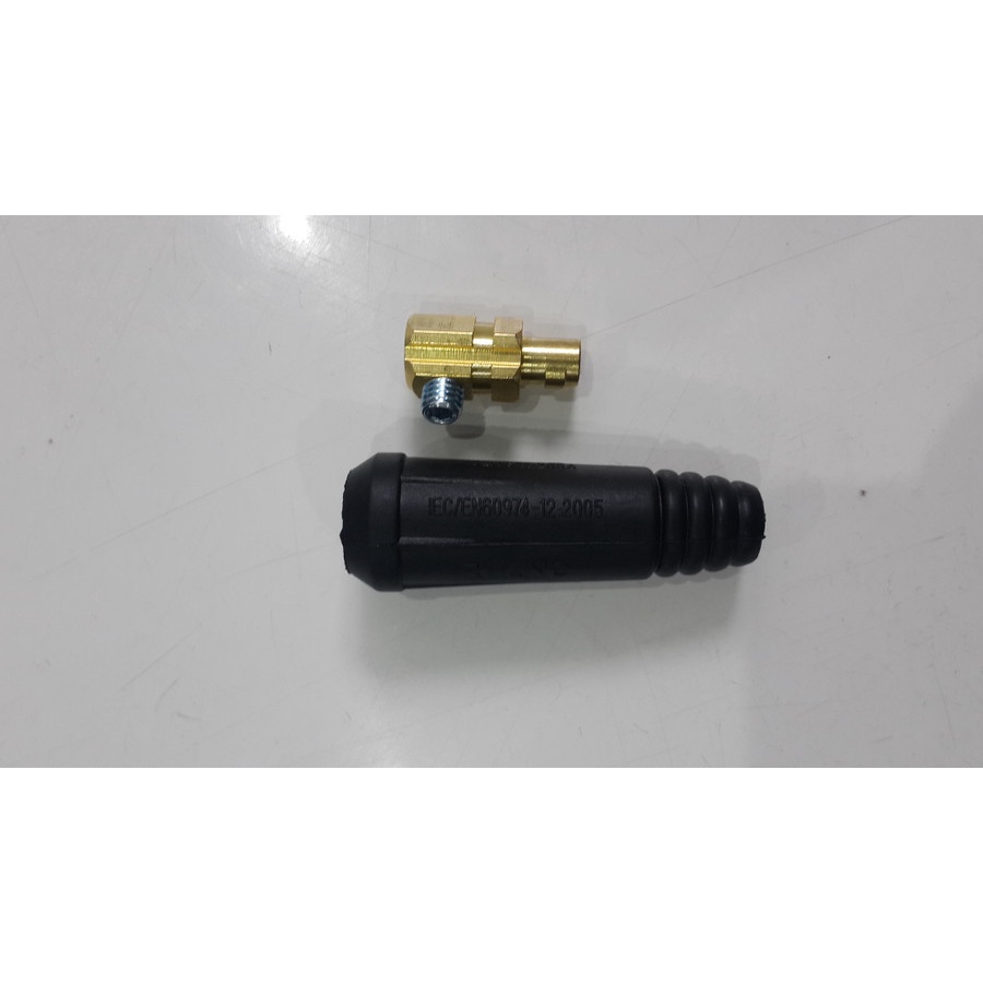 Konektor Las Connector Inverter 10-25mm Male Colokan Travo las 120A-160A