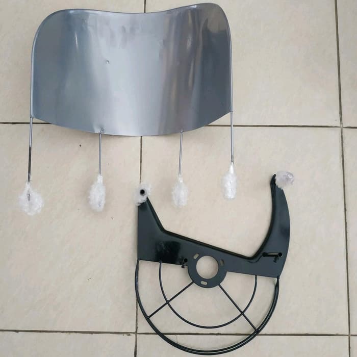 Tudung Tameng Alat Panen Pemotong Batang Padi Mesin Potong Rumput