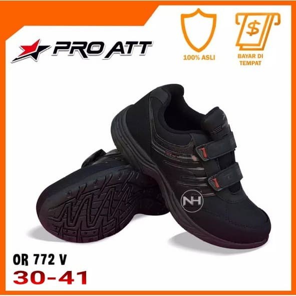 (COD) TERMURAH Sepatu Sekolah Anak SD SMP Pro ATT LST 931 V dan JAC 302/OR 772/PA 700