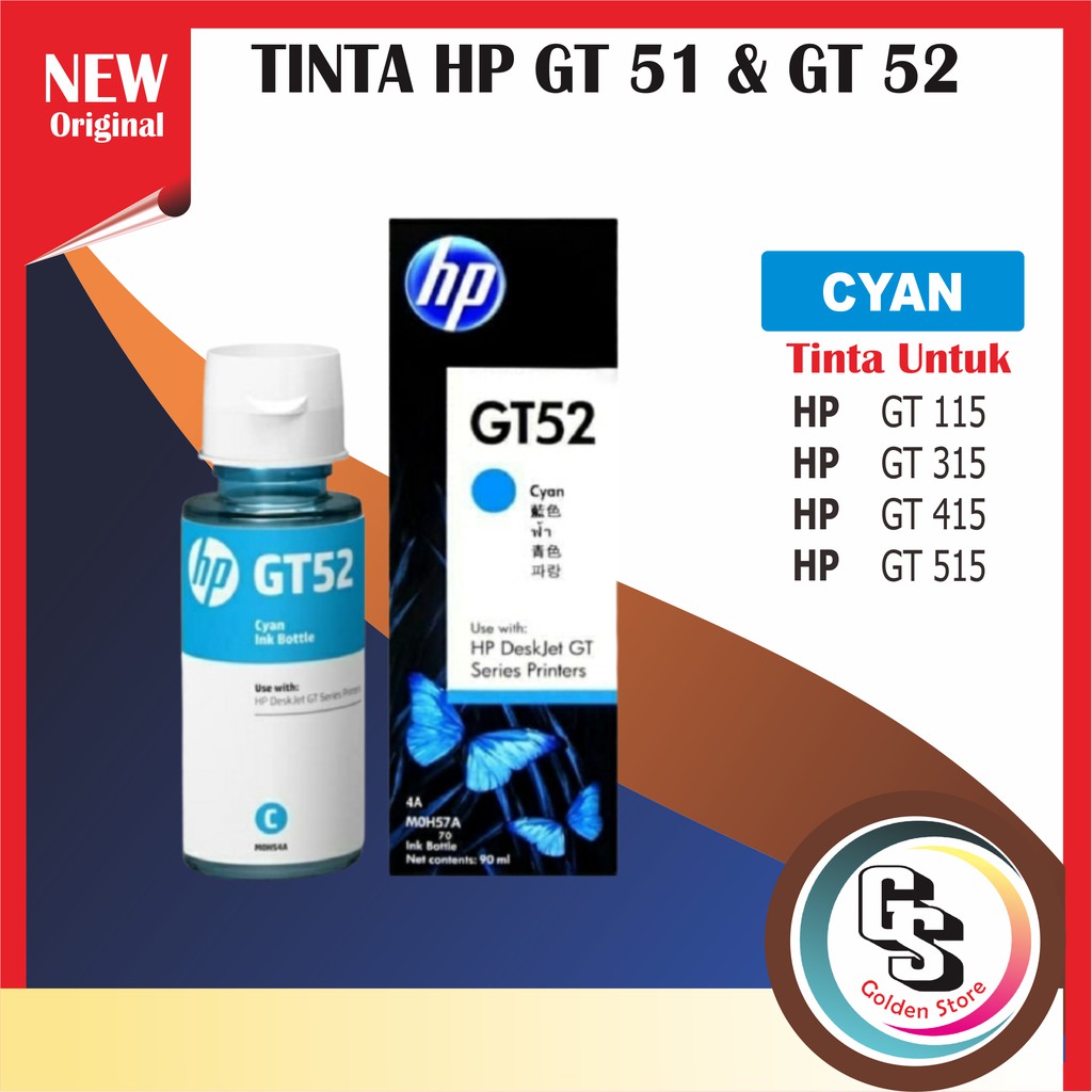 Tinta Printer HP GT-51 GT-52 HP Ink Tank 115 310 315 410 415 319 419 311 316 318 411 412 415 416 418 PREMIUM (COMPATIBLE)