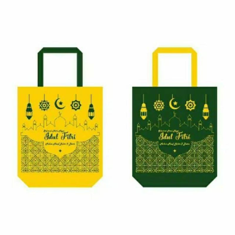 

Tas Spunbond/Goddie bag idul fitri "Tali"38x11x45