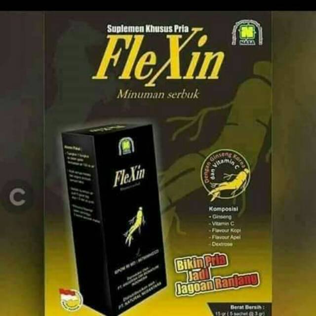 

Flexin minuman khusus pria