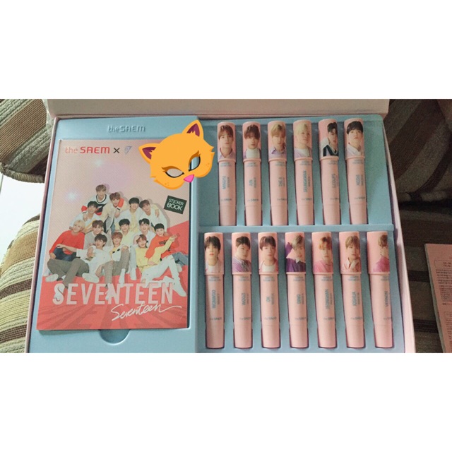 Seventeen Perfume Stick The Saem + Sticker