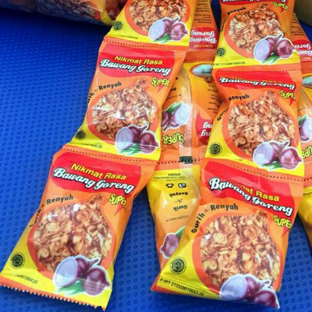 

Bawang Goreng Asli Nikmat Rasa Sachet 12x18gr