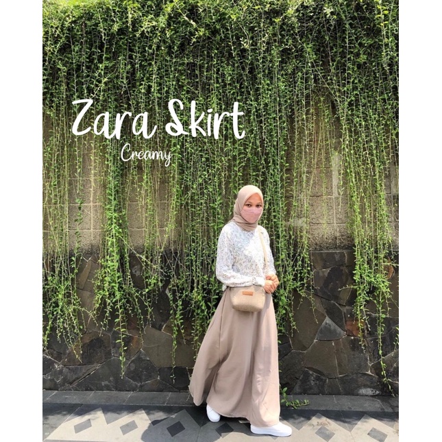 ROK PAYUNG BASIC SKIRT-ZARA