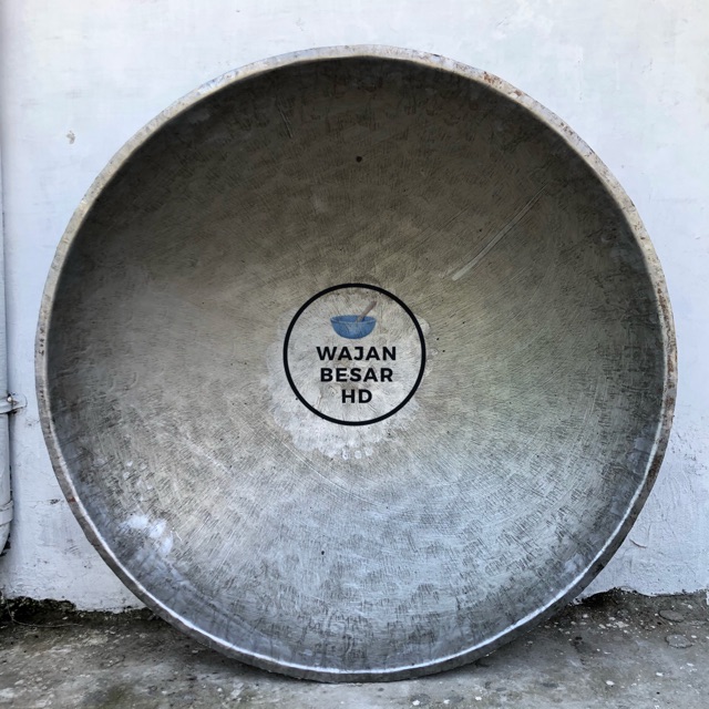 Kuali Wajan Penggorengan Plat Besi Baja 70 Cm