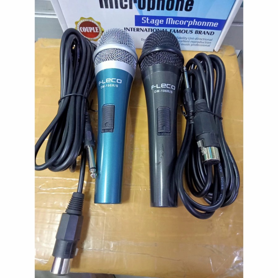 MIC FLECO DM 196R/S PROFESIONAL DYNAMIC MICROPHONE