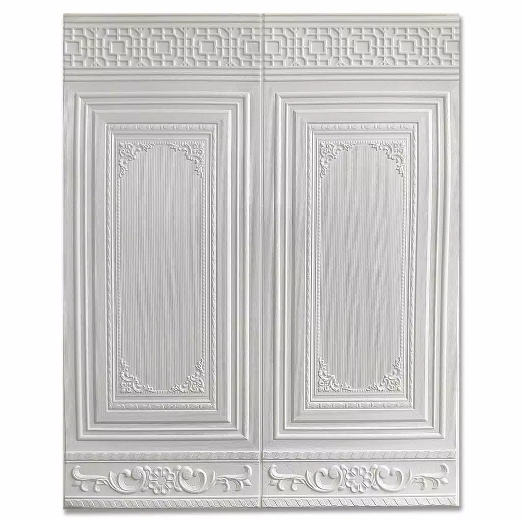 Wallpaper Brickfoam 3D Motif Kayu Jati / Wallfoam 3D Motif Kayu Jati