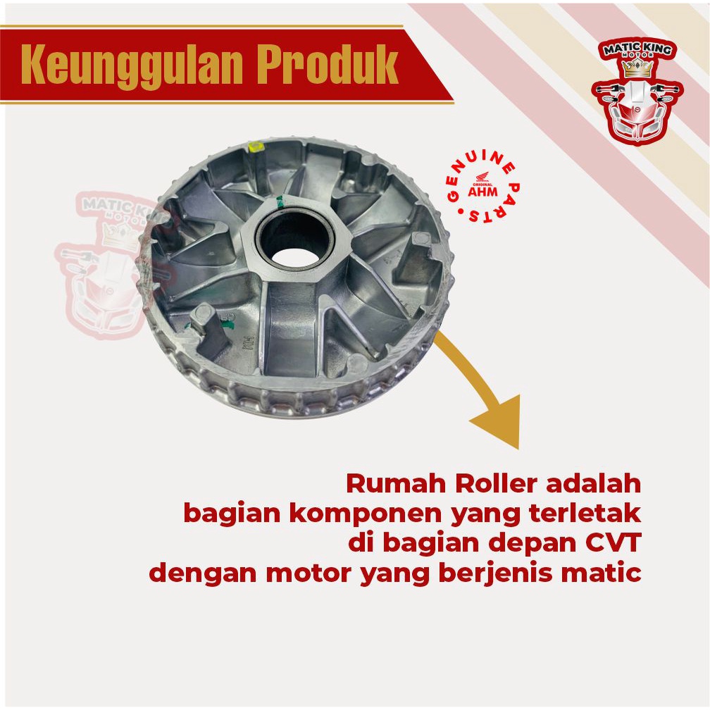 Rumah Roller Vario 150 125 110 Beat Fi pop ESP PCX 150  Lokal KWN asli AHM