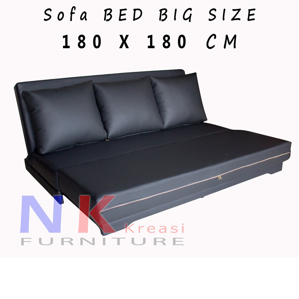 Sofa Bed Minimalis, sofa bed lipat, sofabed inoac full busa, sofabed kasur big size