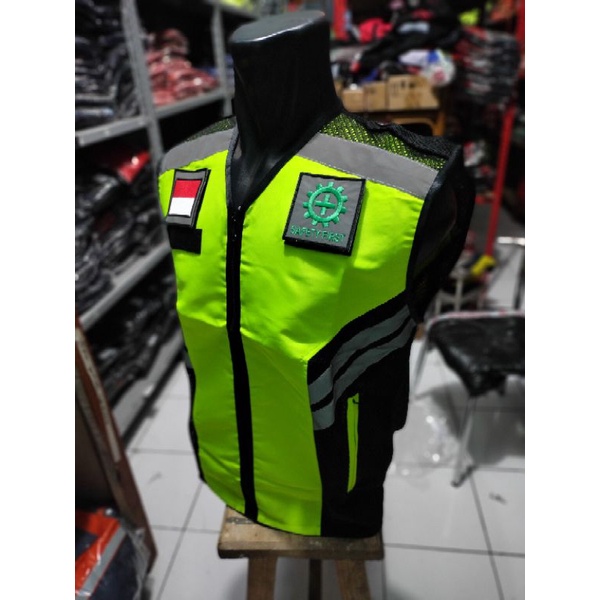 ROMPI SAFETY LOGO VELCRO TEMPELAN DADA PUNGGUNG