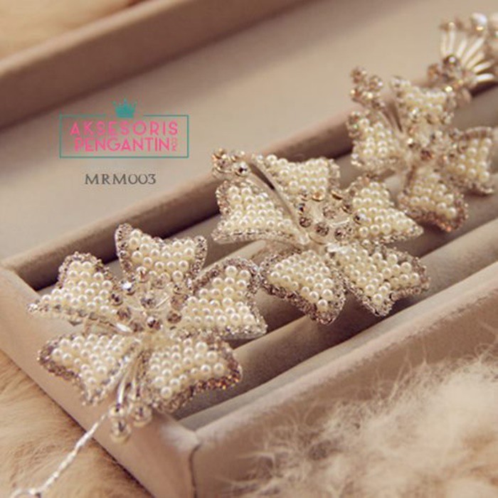 [READY STOCK] AKSESORIS RAMBUT TIARA WEDDING HEADPIECE PENGANTIN BRIDAL MRM003