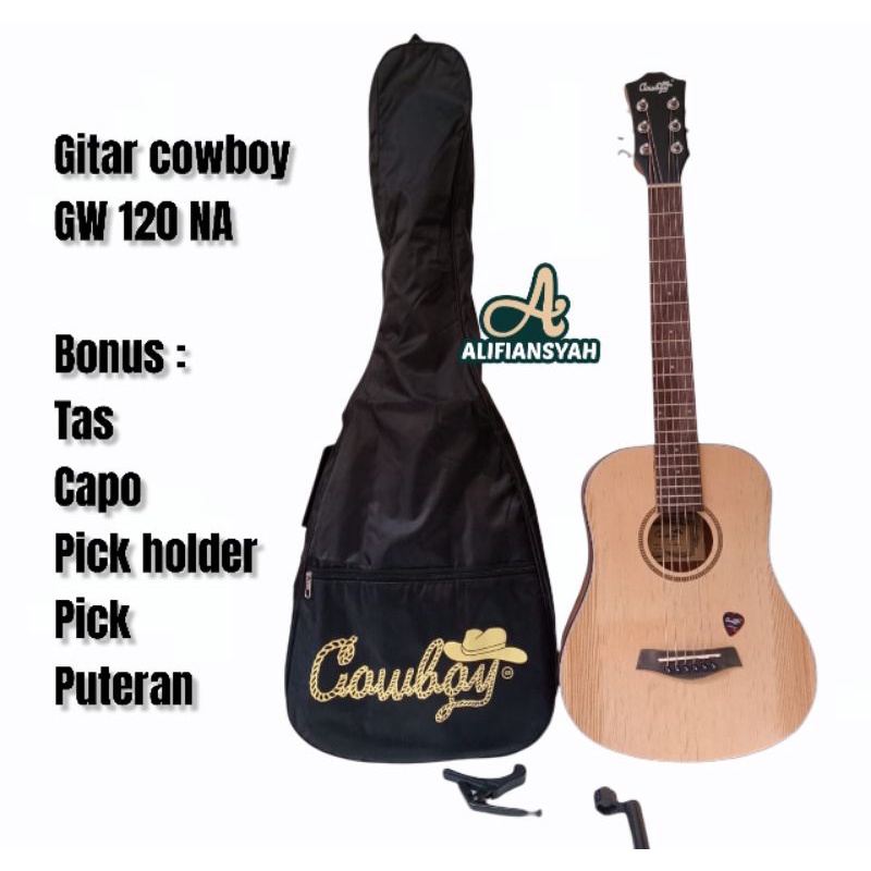 gitar akustik cowboy original ukuran 3/4 guitar string GW120 ORIGINAL