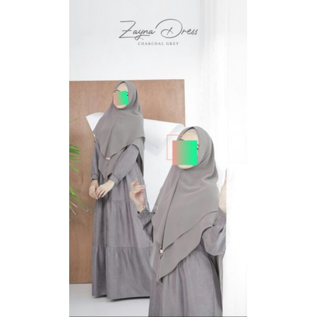 Zayna Dress Gamis Baby Corduroy By Attin ( Gamis Saja )